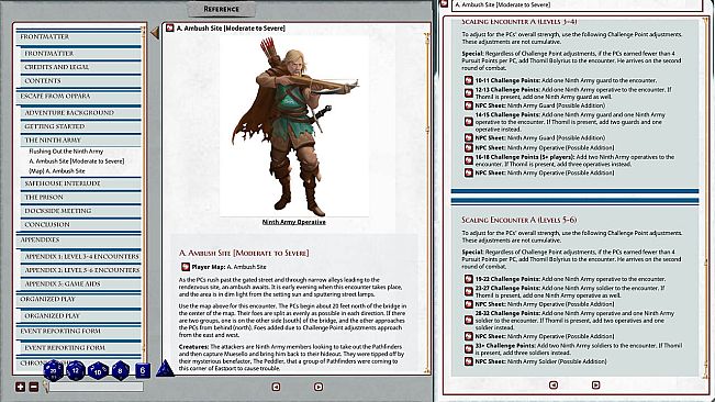 Fantasy Grounds - Pathfinder 2 RPG - Pathfinder Society Scenario #3-16: Escape from Oppara