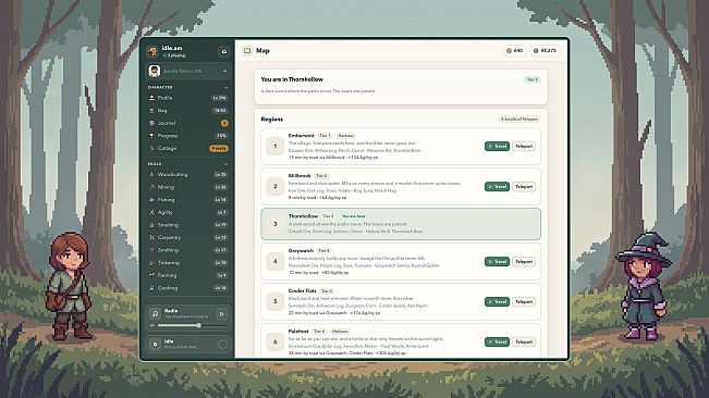 idle.am - lofi idle mmo