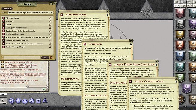 Fantasy Grounds - The Dreamers Awaken (PFRPG)