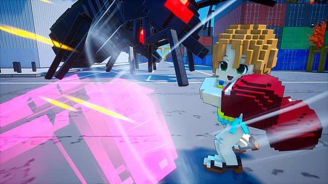 EARTH DEFENSE FORCE: WORLD BROTHERS - Additional Character: Riho Futaba, Original Blue Swimsuit