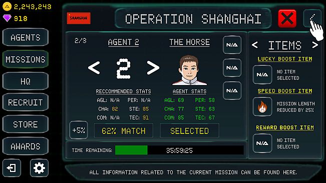 Agent Team Simulator - China Campaign