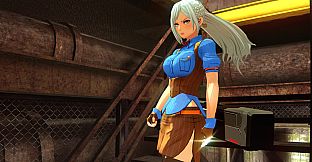 OneeChanbara ORIGIN - Exclusive Lei Costume: Lei's Work Uniform Western Blue