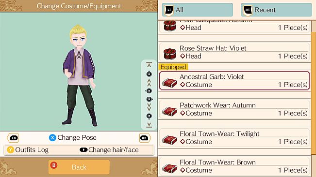 Autumn Colors Set - WorldNeverland - Daily Life in the Elnea Kingdom - Another Life Adventure