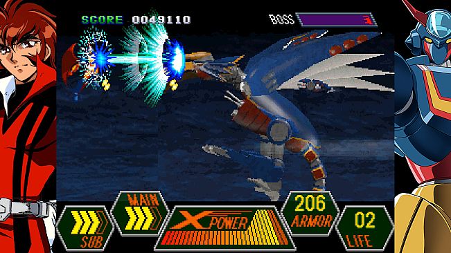 70s-style Robot Anime Geppy-X