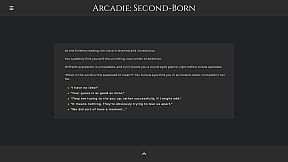 Arcadie: Second-Born