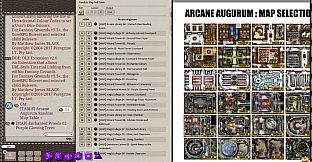 Fantasy Grounds - Meanders Map Pack: Arcane Augurum (Map Pack)