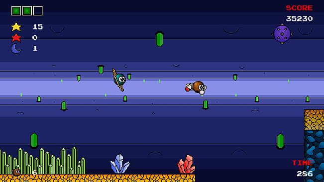 Comit in Krater Returns