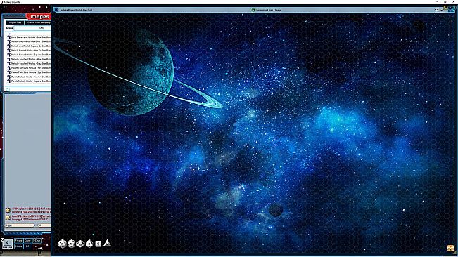 Fantasy Grounds - Star Battles: Rogue Worlds Space Map Pack