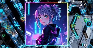 NEONOVA Puzzle: Blue