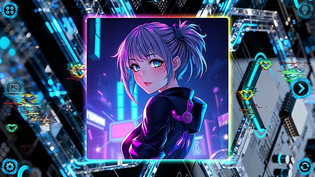 NEONOVA Puzzle: Blue
