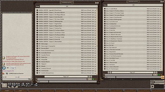 Fantasy Grounds - D&D Curse of Strahd - Syrinscape Sound Link Pack