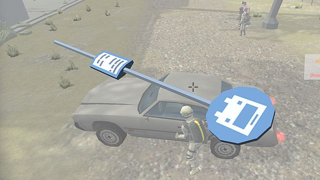 LivingBattle Bustop Sign