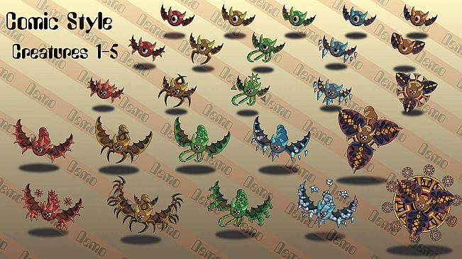 RPG Maker MV - Monster Evolutions: Battler Pack 1