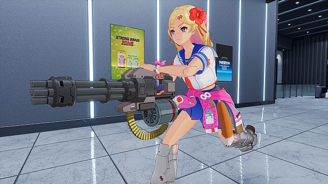 FULL METAL SCHOOLGIRL - Accessory: "White-Tipped Cat Tail"