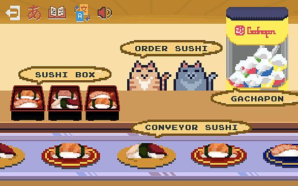 Learn Japanese Kana & Vocab with Sushi