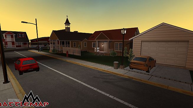 Virtual Battlemap DLC - Modern Town