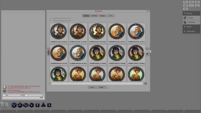 Fantasy Grounds - Around Town