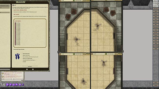 Fantasy Grounds - Pathfinder RPG - GameMastery Map Pack: City