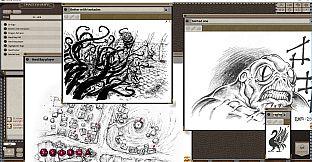 Fantasy Grounds - Village Backdrop: Hard Bay (5E)