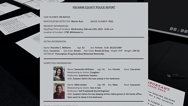 Case Files: The Death of Paulette Williams