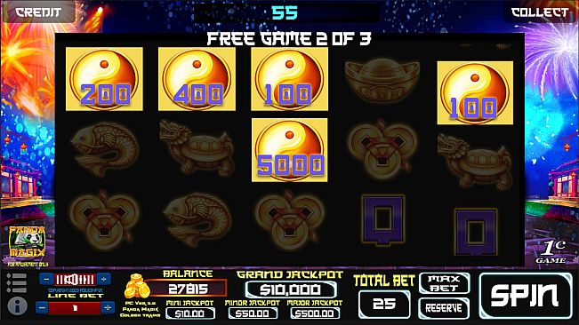 Panda Magix : Golden Trains Edition - Slots