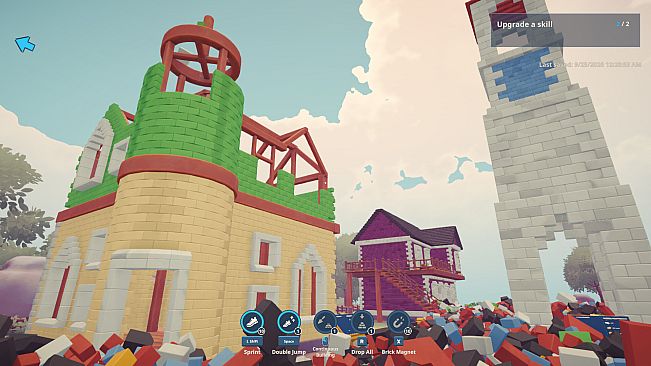 Brick by Brick: Tidy Up the Small Town!