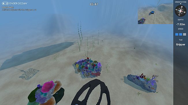 ENDER OCEAN - Your mission: "Clean the Ocean"