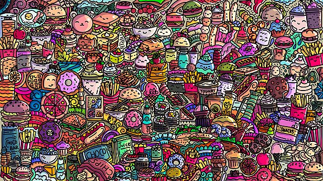 100 Snack Cats - Artbook