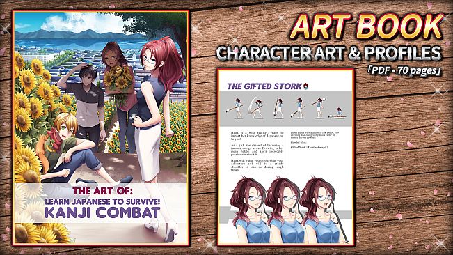 Learn Japanese To Survive! Kanji Combat - Art Book