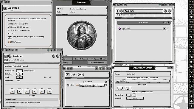 Fantasy Grounds - Shadowfinder Complete Bestiary for Shadowdark RPG