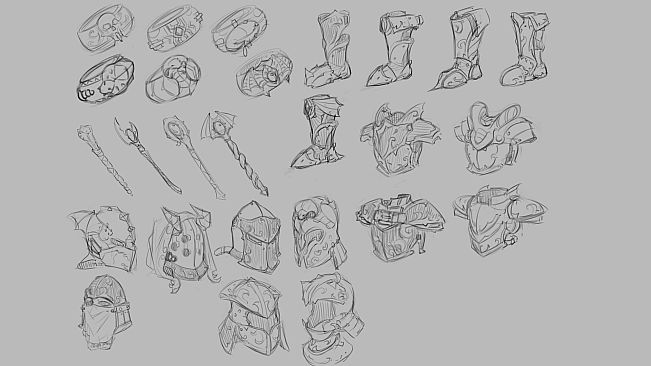 Necromancer Returns - Soundtrack + Concept Art