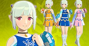 Monster Hunter Stories 2: Wings of Ruin - Ena's Outfits: Cheerleader Three-Pack (Blue/Orange/Pink)