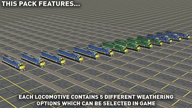 Trainz 2022 DLC - VR C Locomotive - Leaser Pack