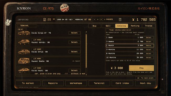 Touge: JDM Dealership Simulator