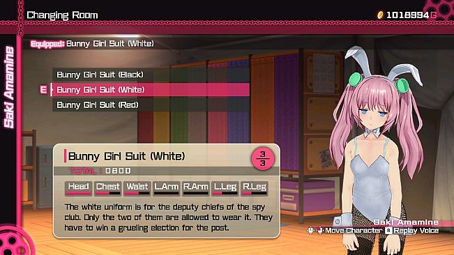 Bullet Girls Phantasia - Costume Set: Bunny Girl Suits