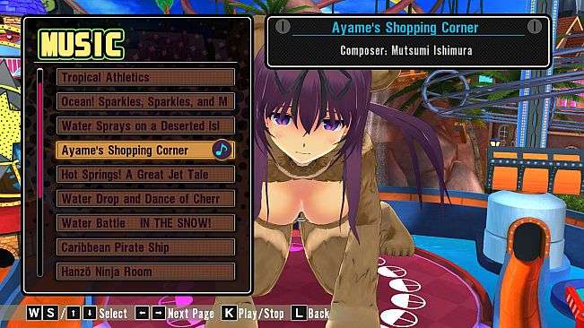 SENRAN KAGURA Peach Ball - SENRAN KAGURA PBS Stage BGM