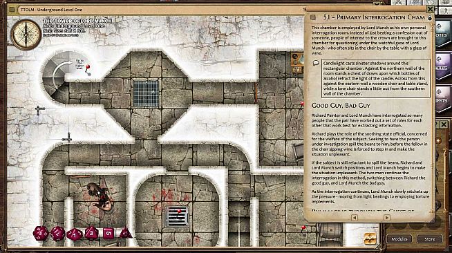 Fantasy Grounds - Compass Point #05: The Tower of Lord Munch (PFRPG)