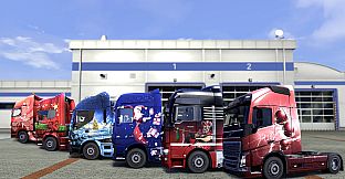 Euro Truck Simulator 2 - Christmas Paint Jobs Pack