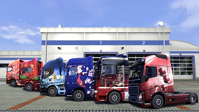 Euro Truck Simulator 2 - Christmas Paint Jobs Pack