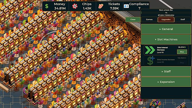 More Slots More Money