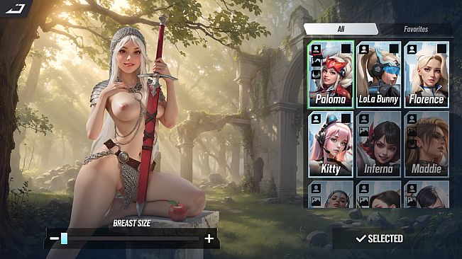 Lust Goddess — Mascot Paloma