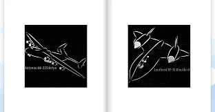 LineArt Jigsaw Puzzle - Airplanes ArtBook