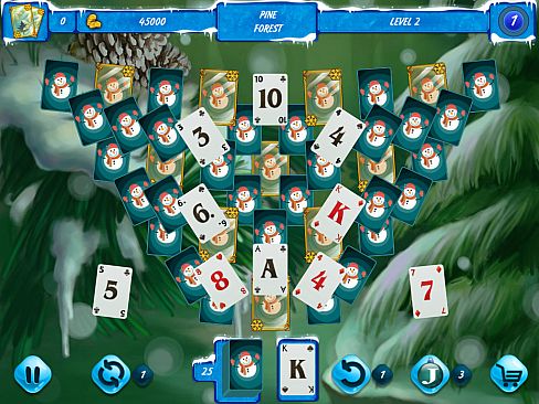 Solitaire Jack Frost Winter Adventures 3