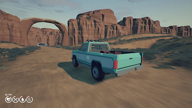 Under the Sand REDUX - a road trip simulator