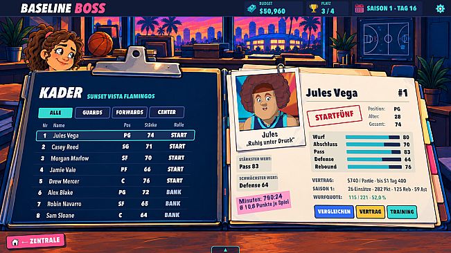 Baseline Boss: The Basketball Manager