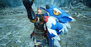 Monster Hunter Rise - "Stuffed Lunagaron" Hunter layered weapon (Switch Axe)