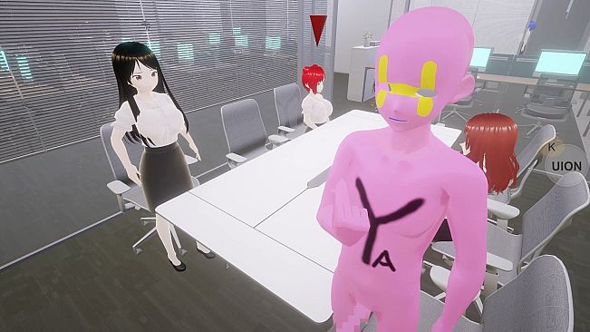 Freestyle Man in Office