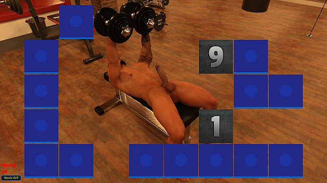 Sexy Memory Puzzle - Gay Gym