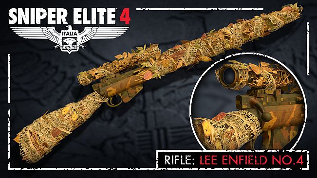 Sniper Elite 4 - Camouflage Rifles Skin Pack