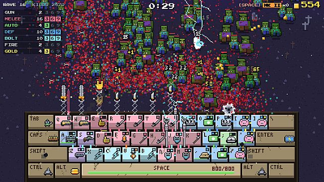 Keyboard vs. Zombies